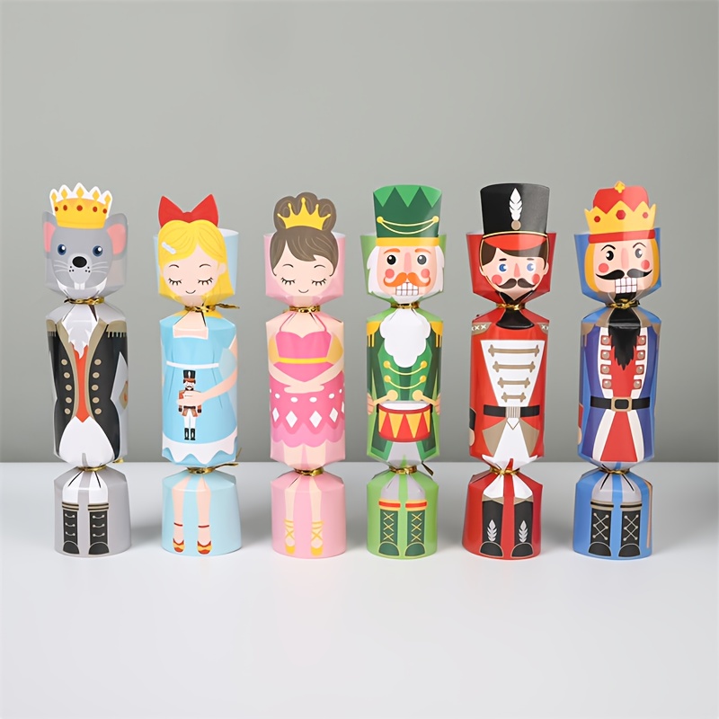Nutcracker Figurine - 24 шт. Рождественские коробочки для конфет