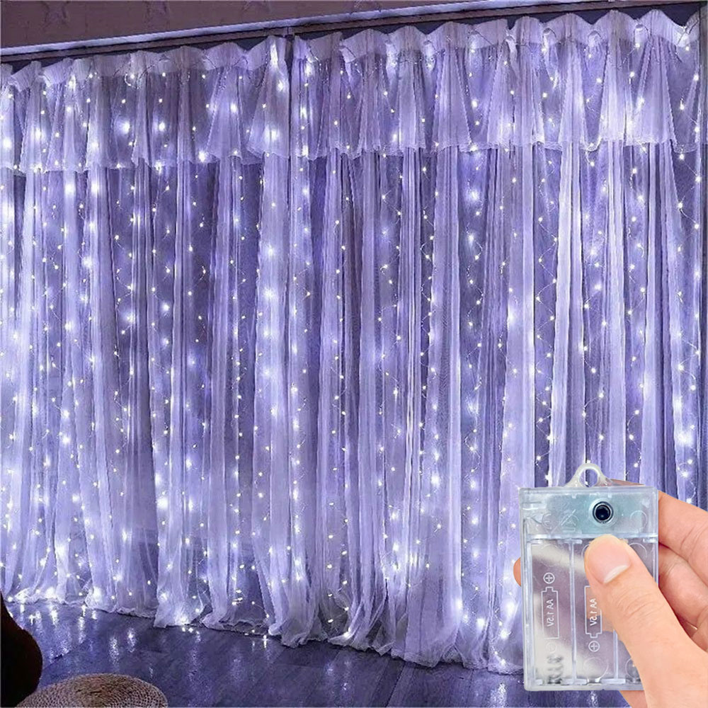 Светодиодная гирлянда-штора 3/ – обзор и цена Led Fairy String Lights