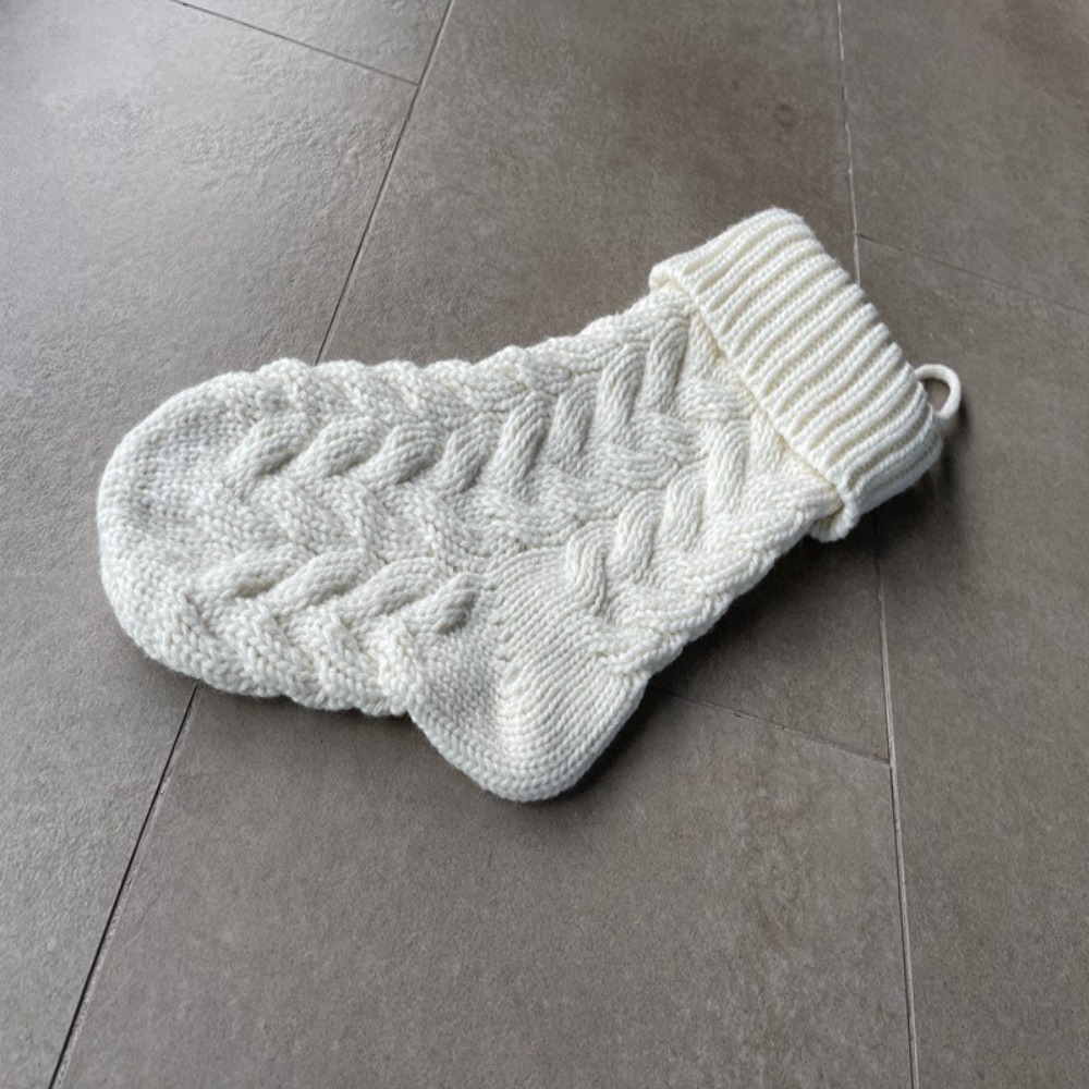 Вязаные рождественские носки,  – обзор и цена Christmas Stocking Hanging