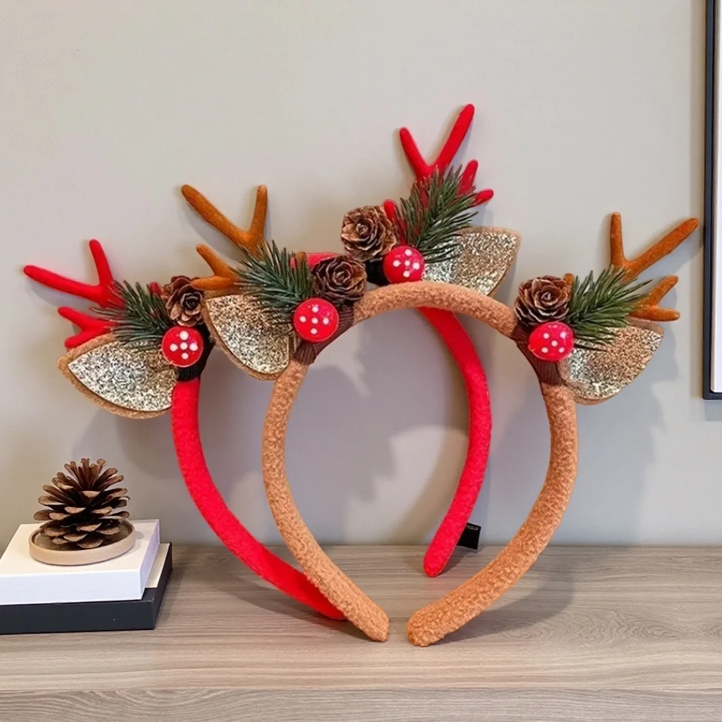 1 шт., рождественские повязки  – обзор и цена Reindeer Antlers Headband
