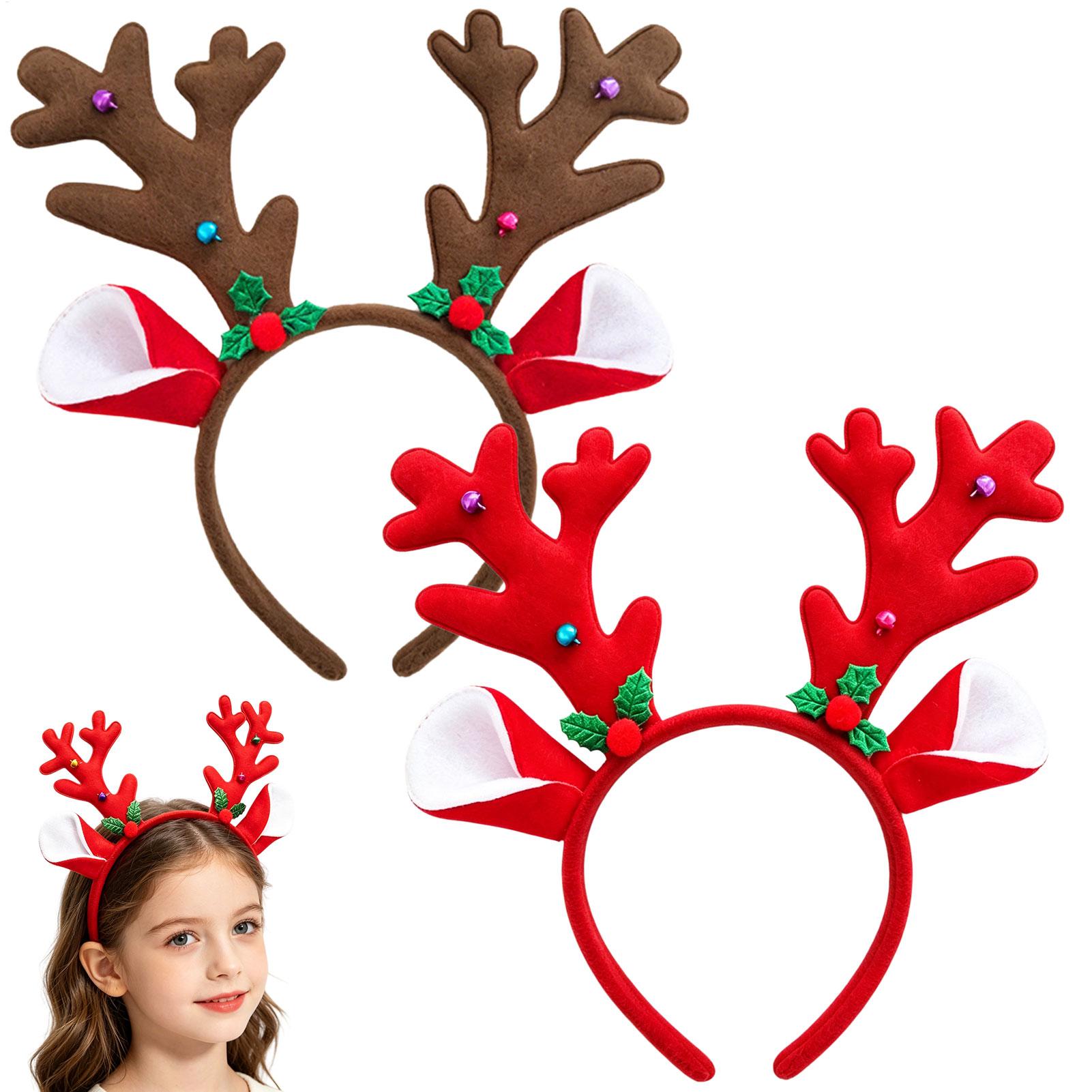 Рождественский декор: ободок с – обзор и цена Reindeer Antlers Headband