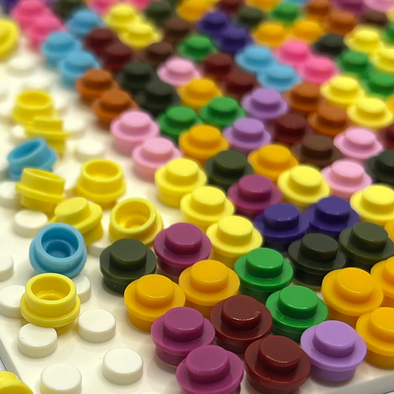Круглая пластина 1x1 DIY пиксе – обзор и цена Lego Set City