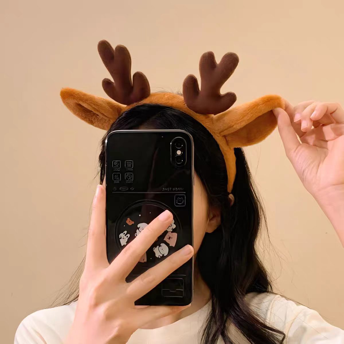 Рождественский костюм: повязка – обзор и цена Reindeer Antlers Headband