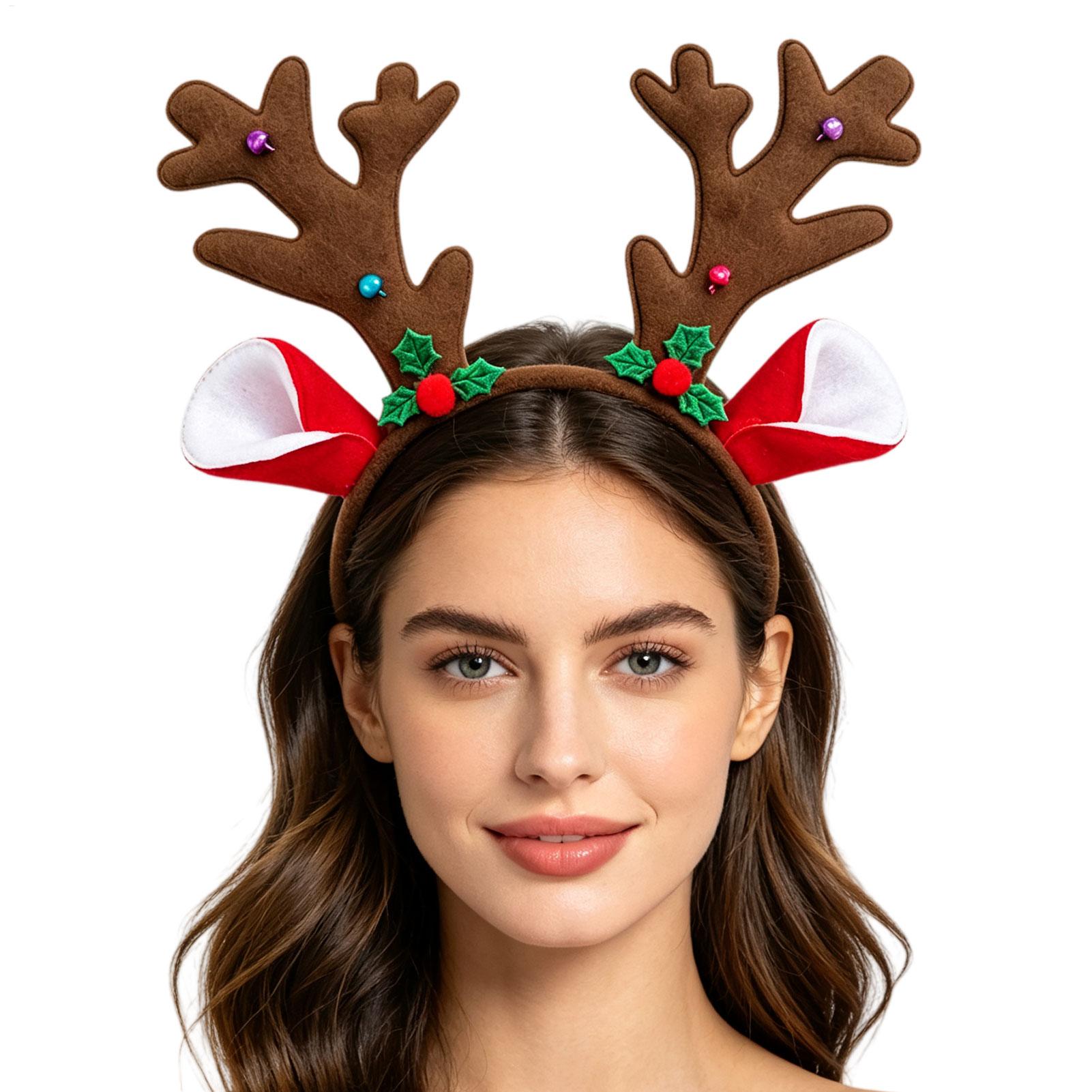 Рождественский ободок с оленьи – обзор и цена Reindeer Antlers Headband