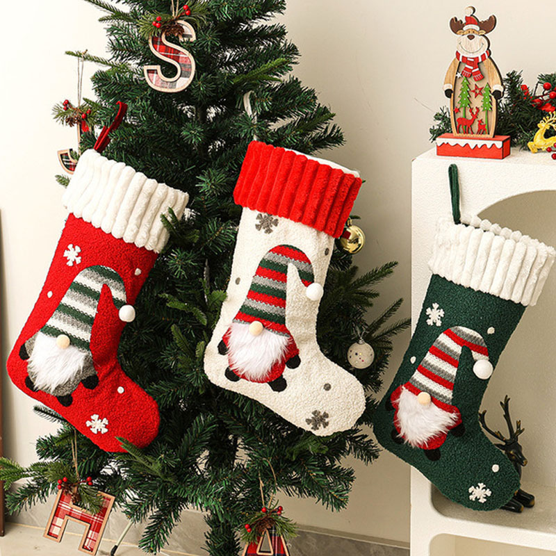 Новый плюшевый рождественский  – обзор и цена Christmas Stocking Hanging