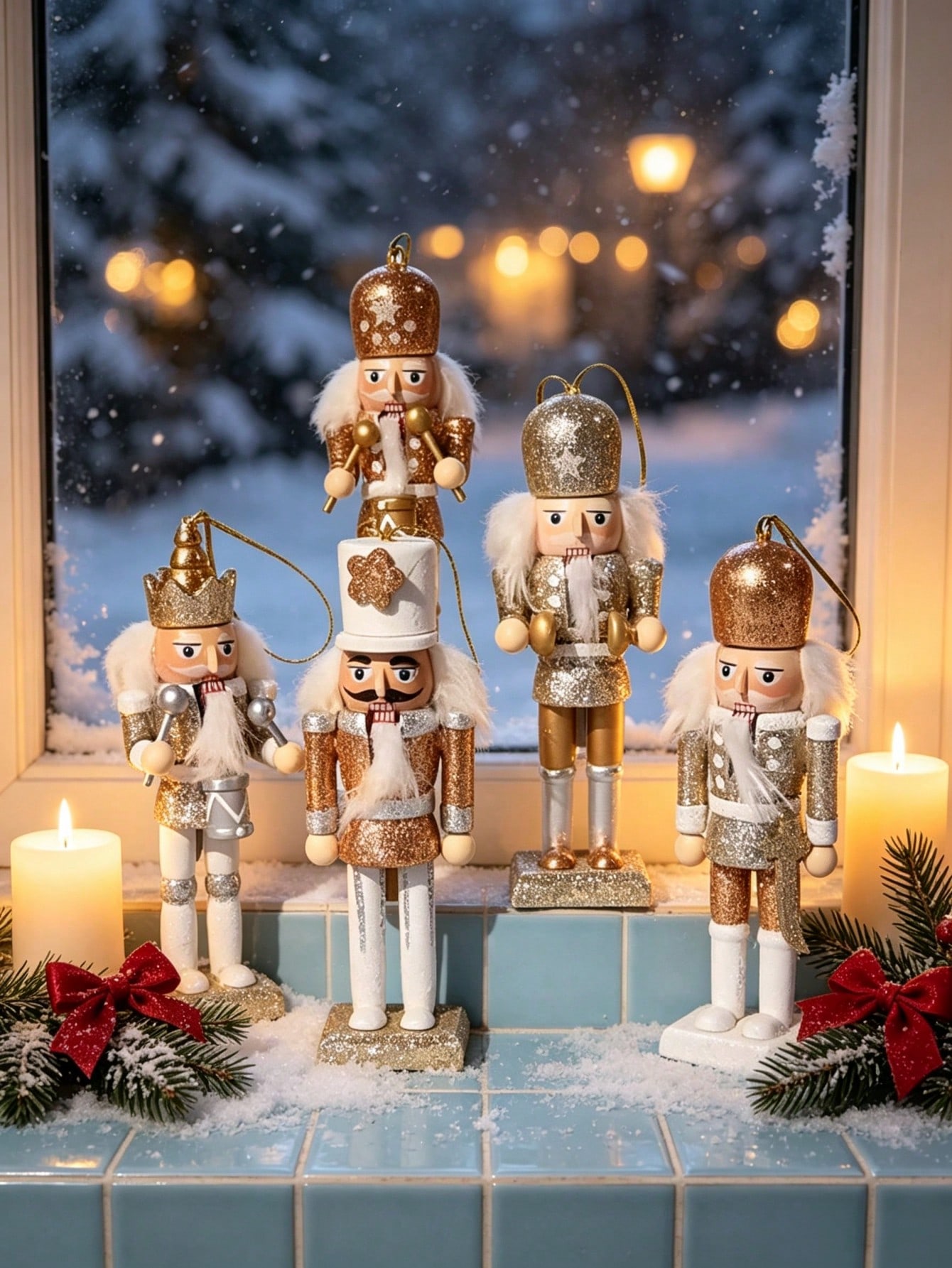 Набор из 5 деревянных подвесок – обзор и цена Nutcracker Figurine